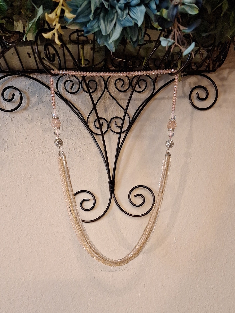 Park Lane Pink and Gold Layered Bead Necklace. NWT Gorgeous Necklace
